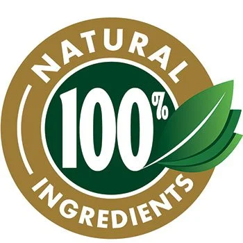 100% Natural Ingredients 100% natural ingredients badge